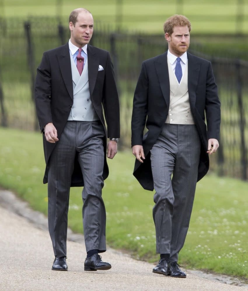 Prince William and Prince Harry | UK Press/GEtty