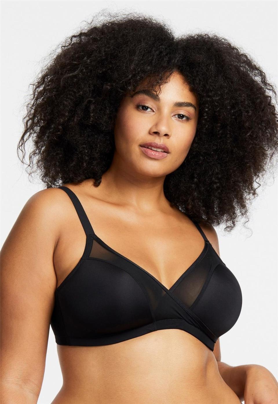 Montelle Intimates Wire-Free Plus T-Shirt Bra