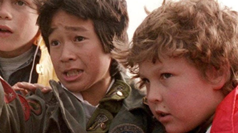 Data and Chunk in The Goonies.