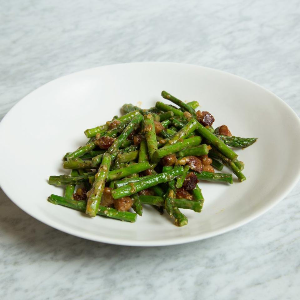 Asparagus Carbonara