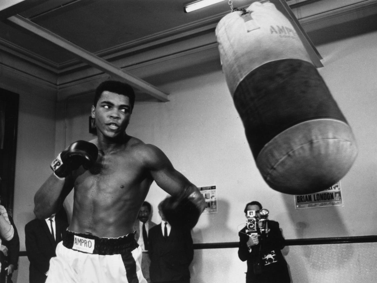 Muhammad Ali, who died in 2016, was a high-profile Parkinson's sufferer: Getty