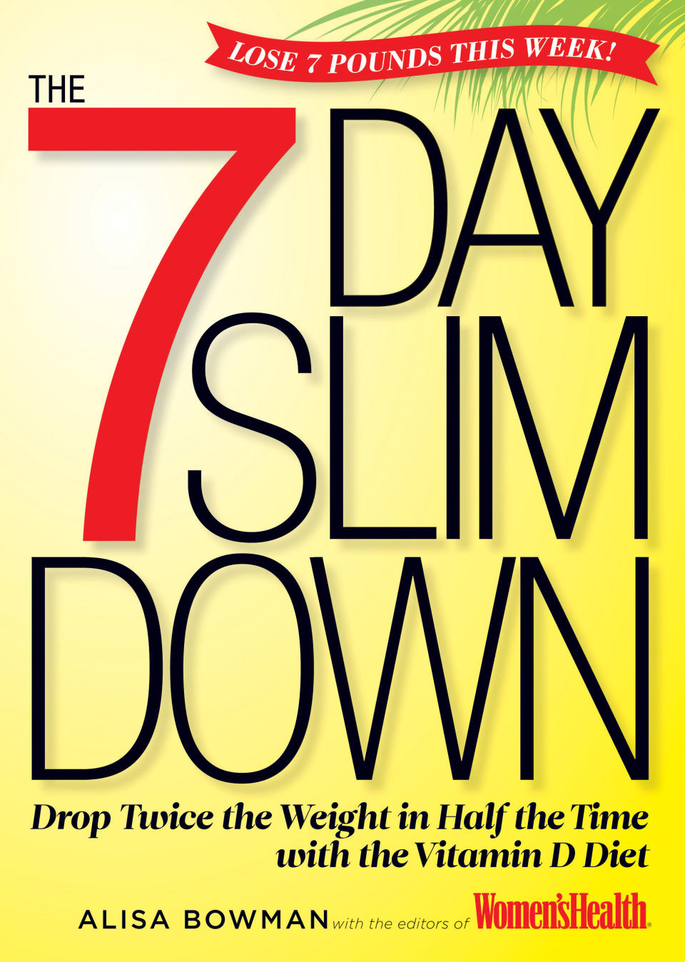 This undated publicity photo provided by Rodale Books shows the cover of the diet cookbook "The 7 Day Slim Down," by Alisa Bowman and the editors of Women's Health magazine. (AP Photo/Rodale Books)