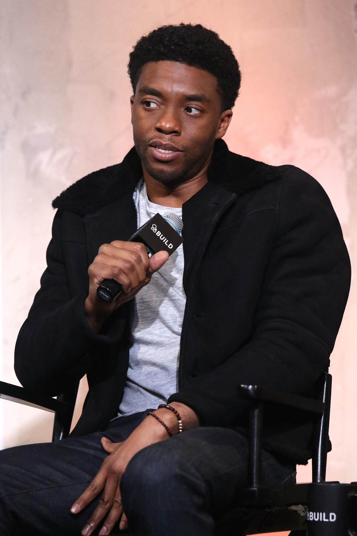 Paul Bettany, Chadwick Boseman, Elizabeth Olsen, Anthony Russo and Joe Russo Discuss "Captain America: Civil War" At AOL Build