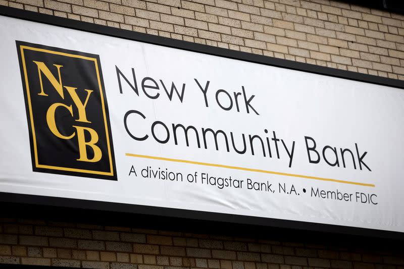 FILE PHOTO: A Branch of New York Community Bank in Yonkers, New York