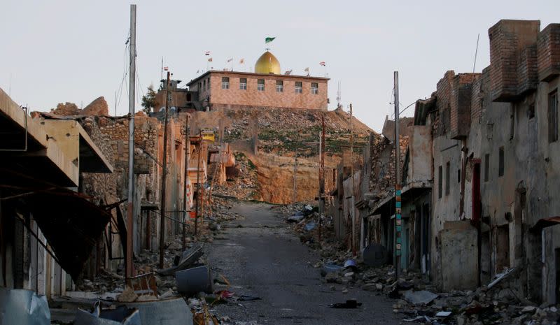 FILE PHOTO: The shrine of Sayeda Zeinab, is seen in Sinjar