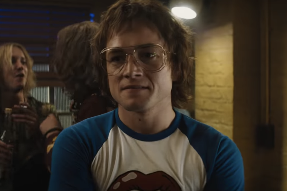 Taron Egerton plays Elton John in the 2019 biopic 'Rocketman' ((Paramount Pictures))