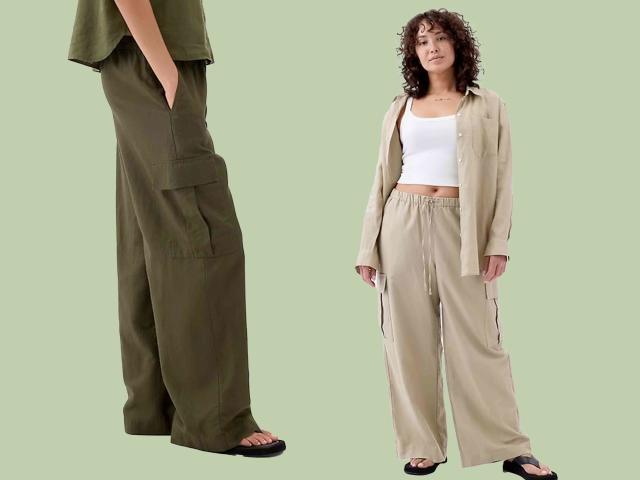 I Can't Stop Wearing These Wide-Leg Linen Pants That Feel Like Sweats