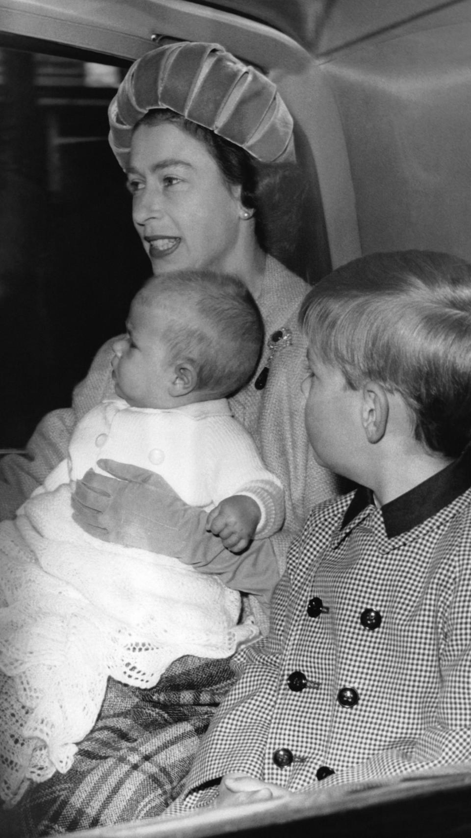 When Prince Philip was in the room for Edward’s birth