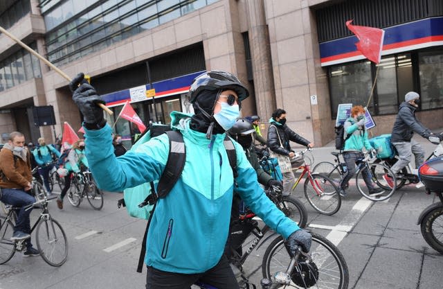 Deliveroo strike