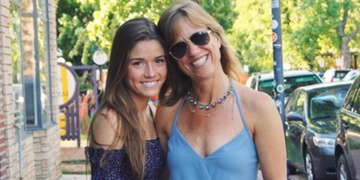 Maddie Billings, left, shares a happy moment with her mom, Lisa. (Courtesy Billings family)