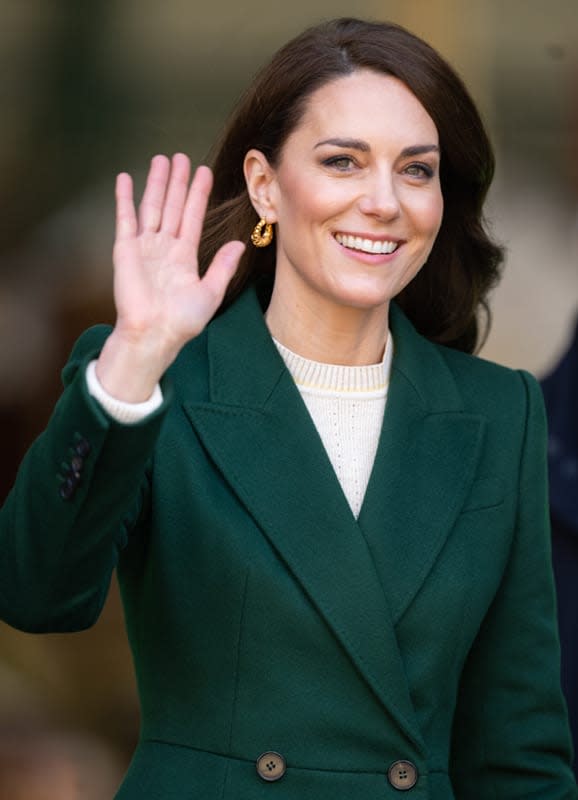 Kate Middleton visita el mercado de Kirkgate