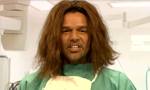 Ricky Martin en la parodia de General Hospital