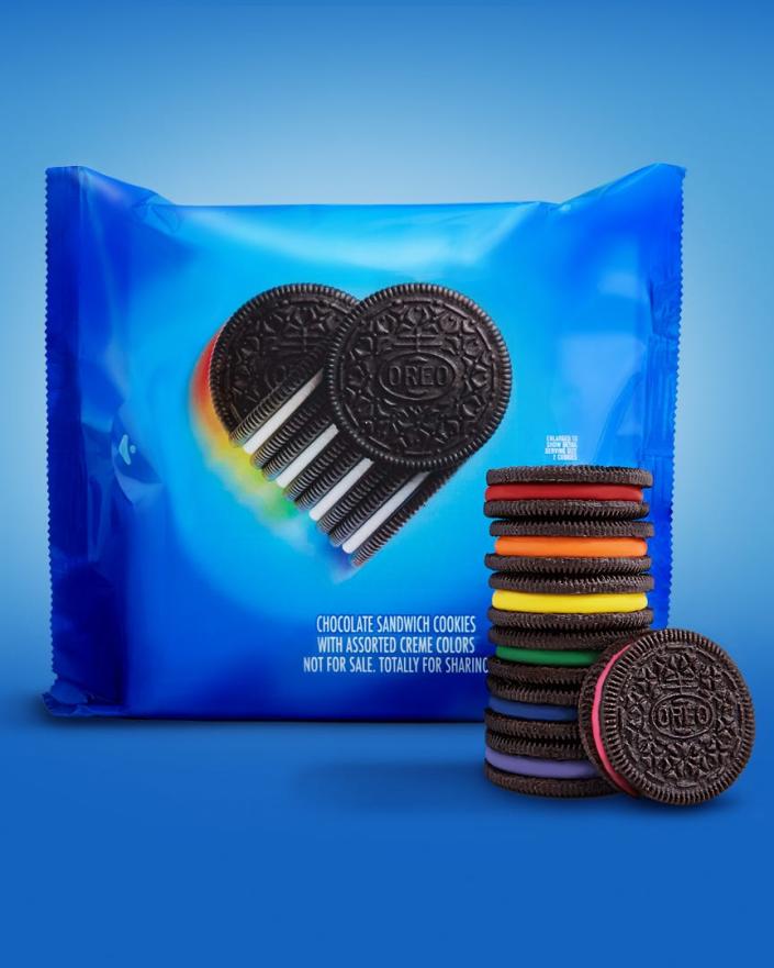 Oreo maker Nabisco has created limited edition rainbow cookies and partnered with support group PFLAG (Parents, Families, and Friends of Lesbians and Gays).