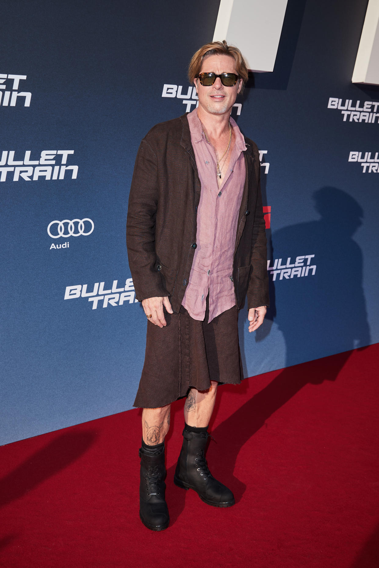 BERLIN, GERMANY - JULY 19: Brad Pitt attends the 