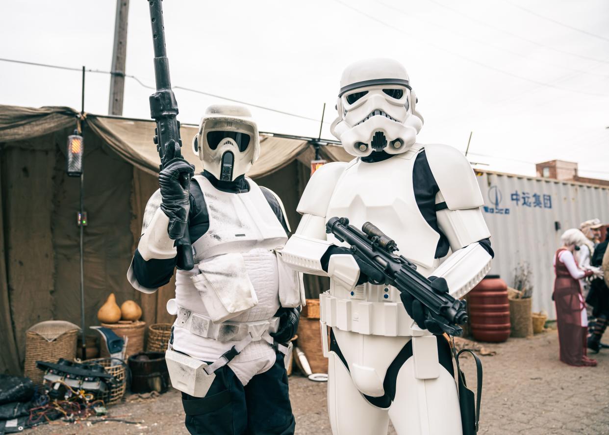 Space Dive, a three-day cosplay event in Detroit, recreated the look and feel of the "Star Wars" movies in 2022.