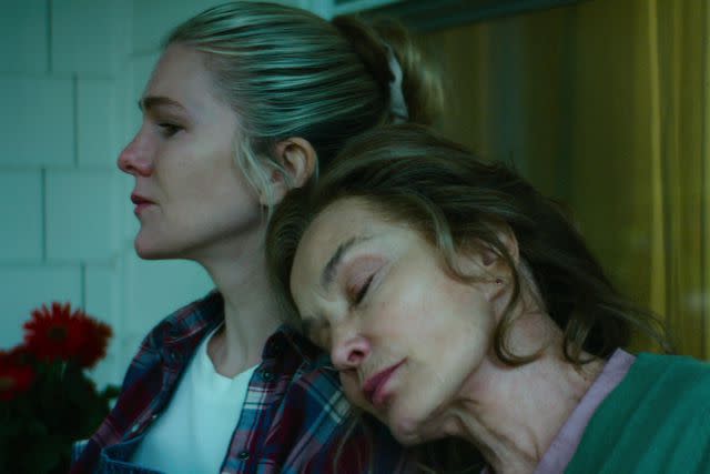 <p>Courtesy of HBO</p> Lily Rabe and Jessica Lange in 'The Great Lillian Hall,' 2024