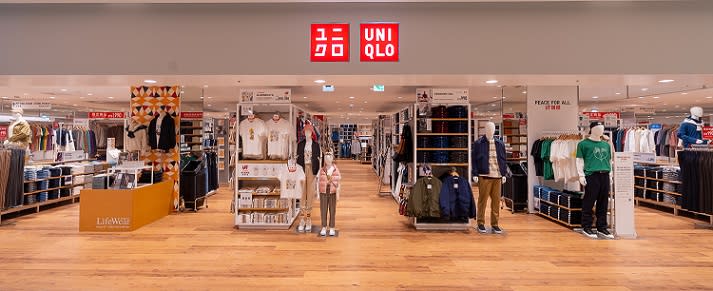 UNIQLO高雄漢神巨蛋購物廣場店　10/7改裝開幕