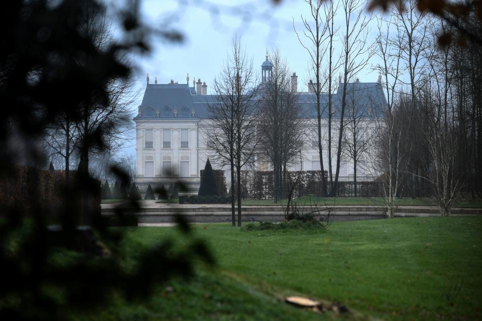 This picture taken on December 22, 2017 shows the Chateau Louis XIV in Louveciennes.  / Credit: STEPHANE DE SAKUTIN via Getty Images