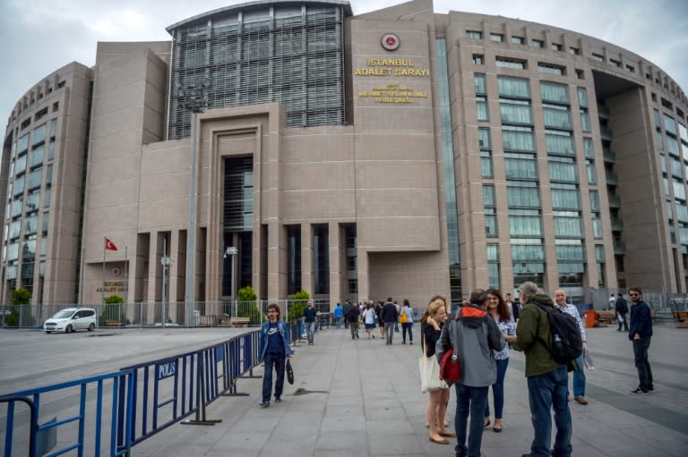 A Turkish court Friday jailed three prominent journalists for life over links to the group blamed for the 2016 failed coup,