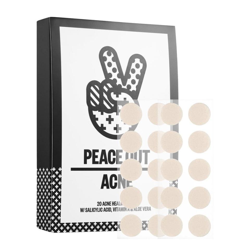 <p><strong>Peace Out</strong></p><p>sephora.com</p><p><strong>$19.00</strong></p><p>Just because you committed a cardinal sin and attempted to pick at your pimple doesn’t mean you can’t benefit from an overnight patch that’ll speed up the healing process. Hydrocolloid technology will suck out all the gunk while salicylic acid breaks down the pimple, ensuring your blemish is most improved by morning. </p>