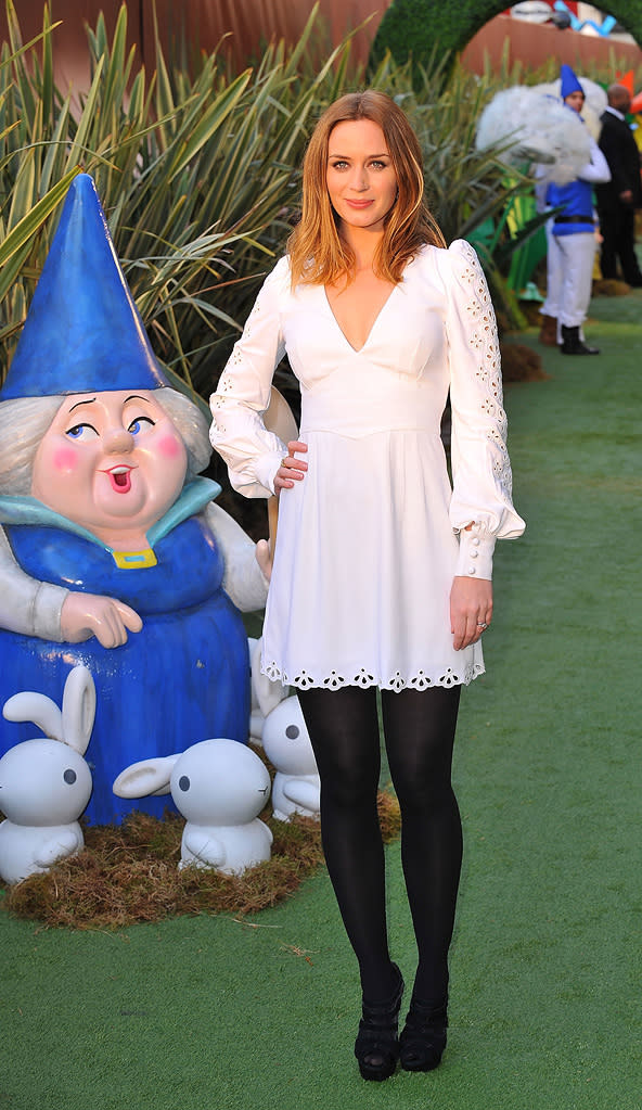 Gnomeo and Juliet UK Premiere 2011 Emily Blunt