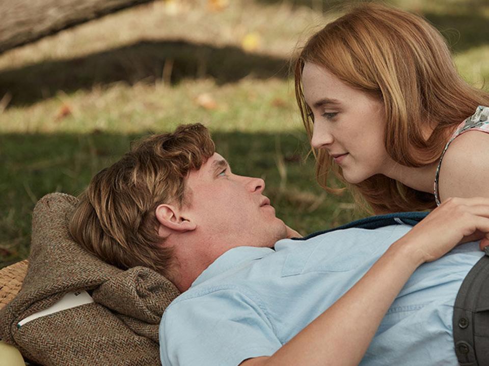 <p>With Saoirse Ronan in On Chesil Beach</p>Rex Features