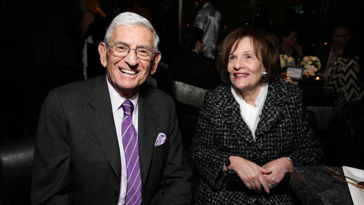 Mandatory Credit: Photo by Eric Charbonneau/Invision/AP/Shutterstock (9060312av)Eli Broad and Edythe Broad seen at Relativity Studios Los Angeles Premiere of "Black or White" held at Regal Cinemas, in Los AngelesRelativity Studios Premiere of "Black or White", Los Angeles, USA.