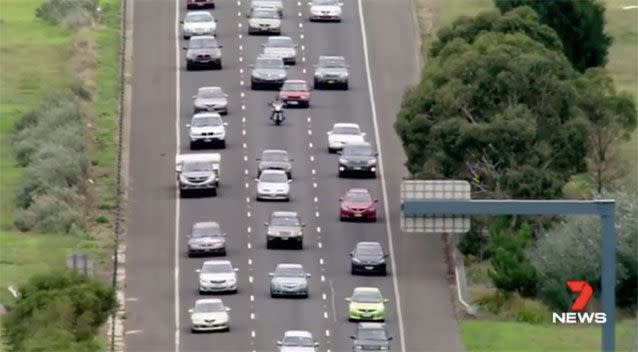 The Hume Highway. Source: 7News