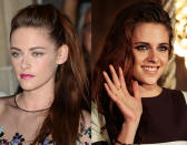 Kristen Stewart smiling? No, not just grimly smiling but beaming and waving and giggling on the red carpet? Wow, she's really working hard to get the media and the public back on her side after her cheating scandal. She got her man back on her side, can she convince everyone else to forgive and forget?