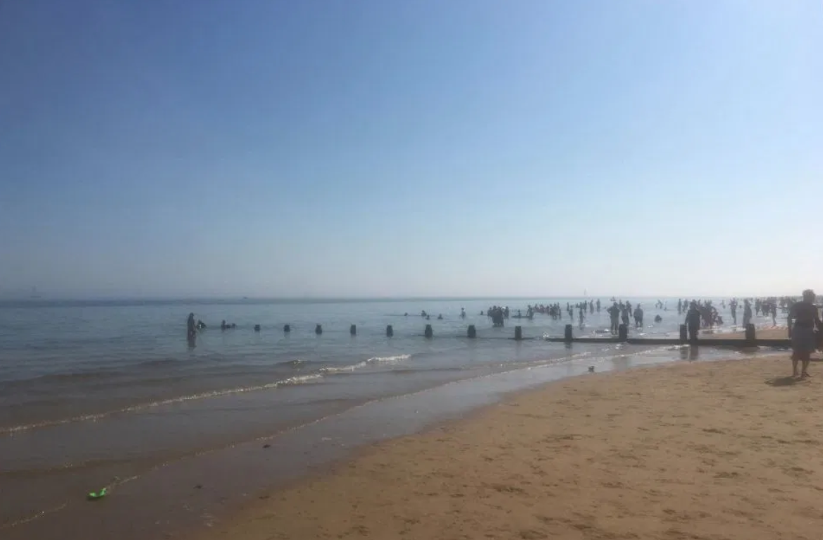 Hundreds of beachgoers reported coughing fits and vomiting at three beaches in Essex. (PA)