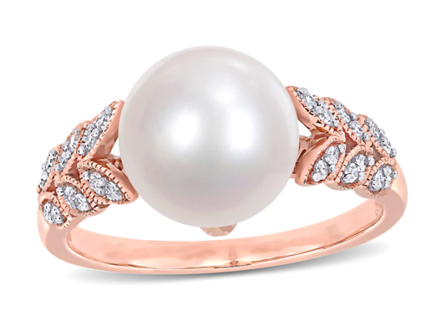 Kay jewelers pearl on sale ring