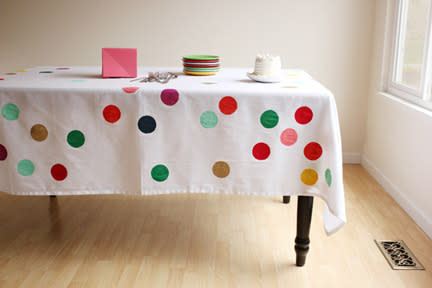 Confetti Tablecloth