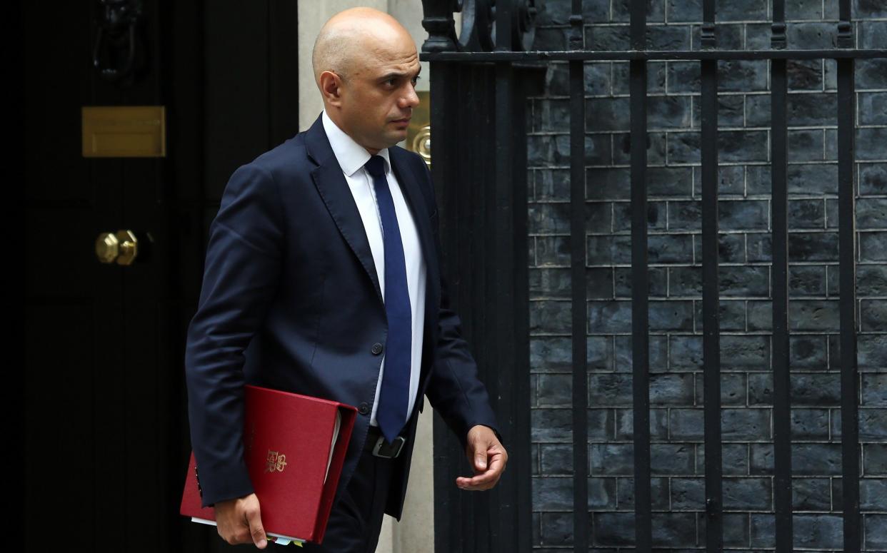 Sajid Javid is understood to be seeking clinical advice on whether the change can be made - Tayfun Salci/Anadolu Agency via Getty Images