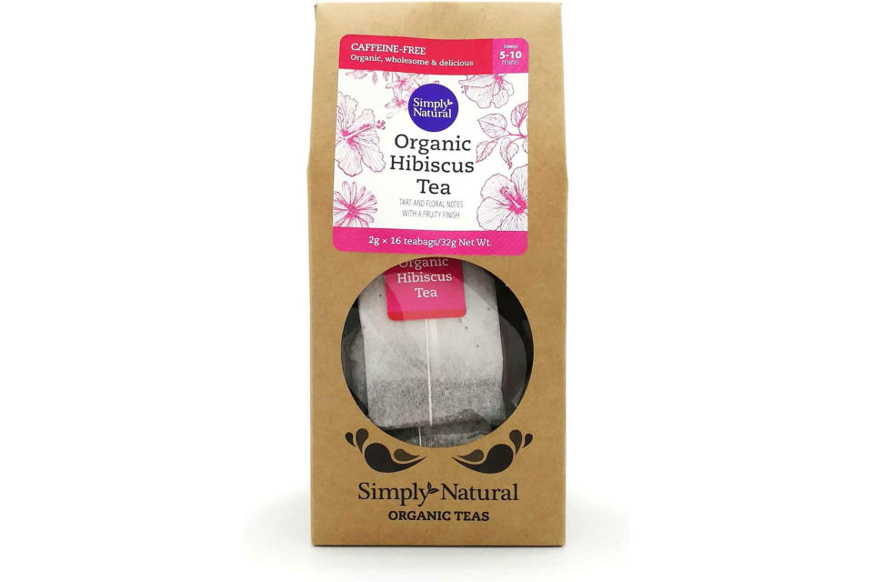 Simply Natural Organic Tea, Hibiscus, 16-count. (Photo: Amazon SG)