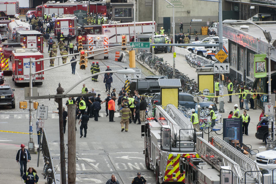 New Jersey Transit train crash in Hoboken