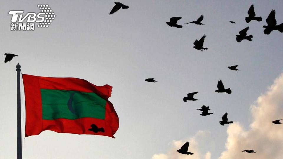馬爾地夫國旗（圖／路透社）