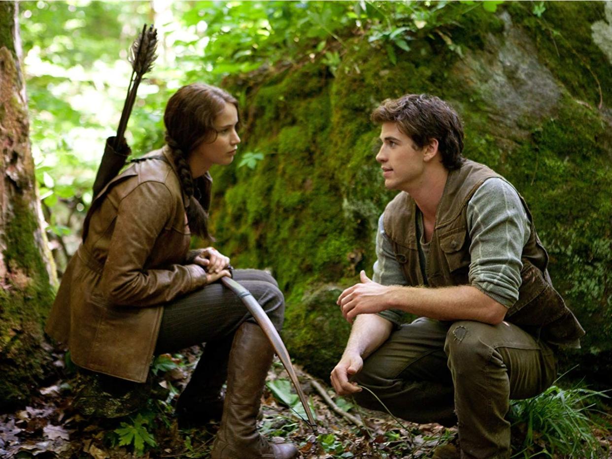 katniss and gale the hunger games