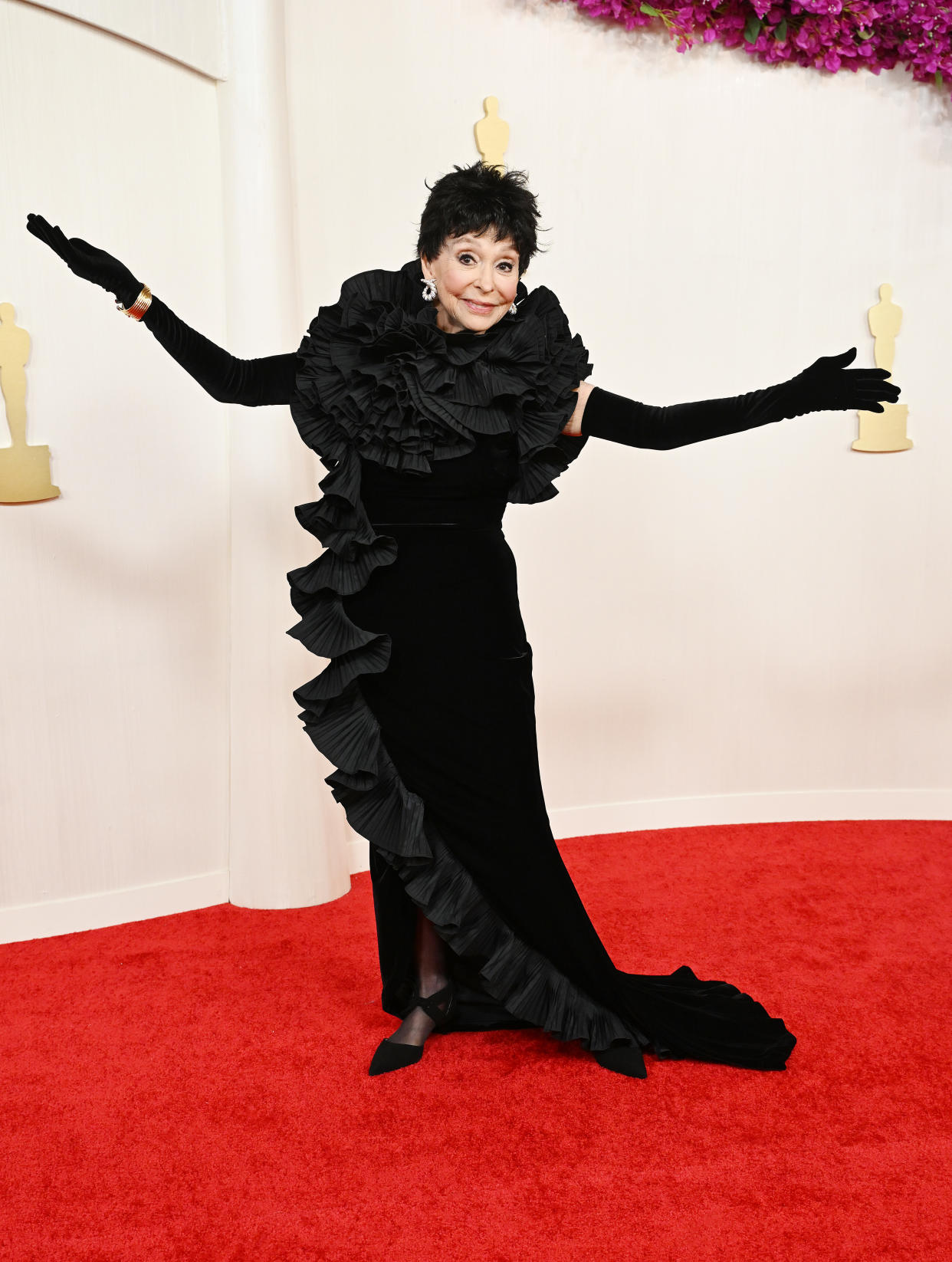 Rita Moreno at the 96th Annual Oscars held at at the Ovation Hollywood on March 10, 2024 in Los Angeles, California. (Photo by Gilbert Flores/Variety via Getty Images)