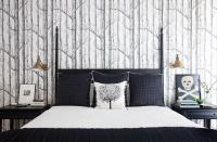 <p>Wallpapers can get a bad rap for overpowering a space, but as this room cued up by <a href="https://www.chairish.com/shop/crowell-company-interiors" rel="nofollow noopener" target="_blank" data-ylk="slk:Crowell + Company Interiors;elm:context_link;itc:0;sec:content-canvas" class="link ">Crowell + Company Interiors</a> proves, when cast in a palette of black and white, it can be downright serene. </p>