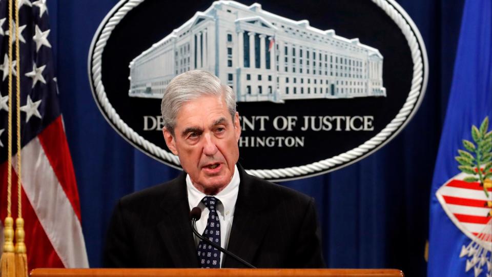 Sonderermittler Robert Mueller hatte seine Arbeit Ende März abgeschlossen und Justizminister William Barr seinen Bericht übergeben, der mehrere Wochen danach - in Teilen geschwärzt - veröffentlicht wurde. Foto: Carolyn Kaster/AP