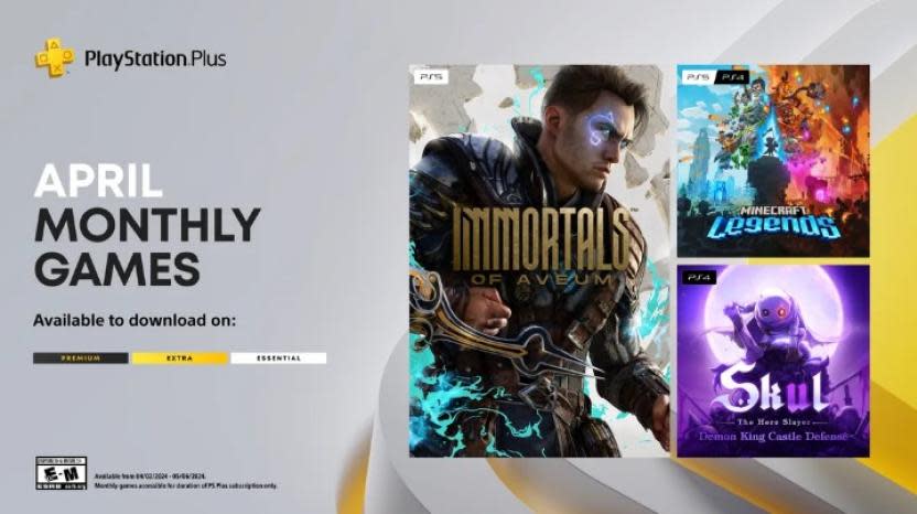 PlayStation Plus ofrecerá 3 juegazos en abril