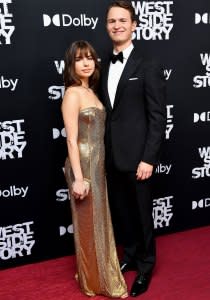 Ansel Elgort and Girlfriend Violetta Komyshan Make Rare Red Carpet Appearance