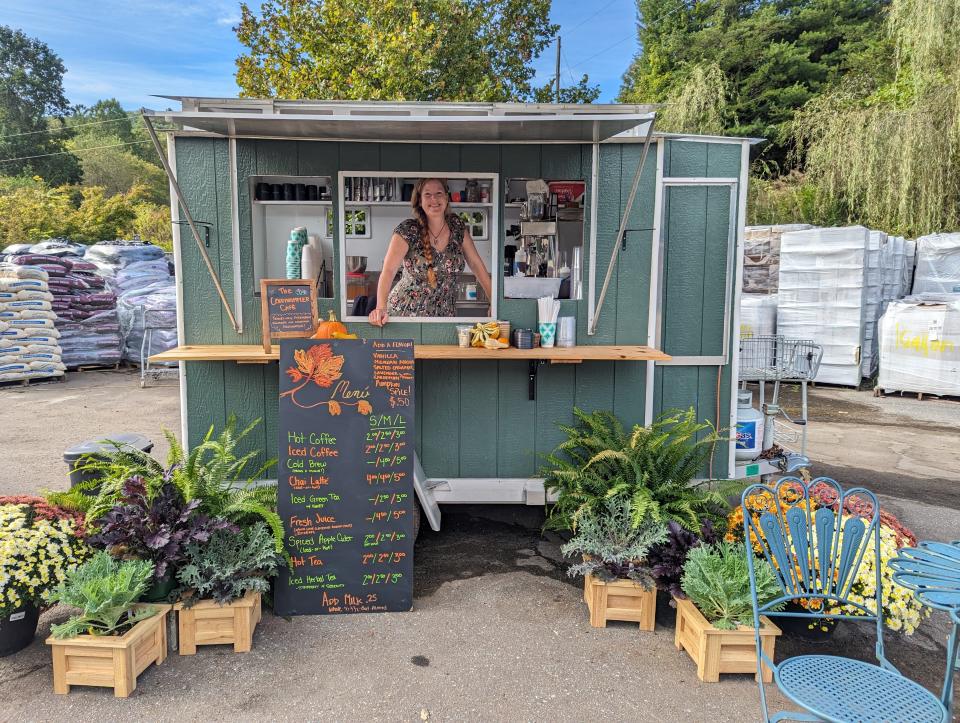 Amanda Bell started her mobile cafe, The Coddiwompler, this summer and found a permanent location in Black Mountain in November.