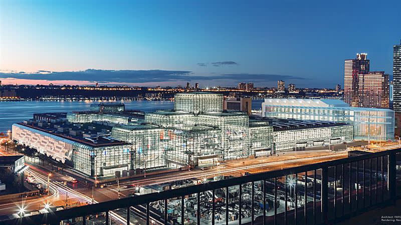 紐約車展的主場館已進行擴建，展覽空間的面積比先前提升50％。（圖／資料照）