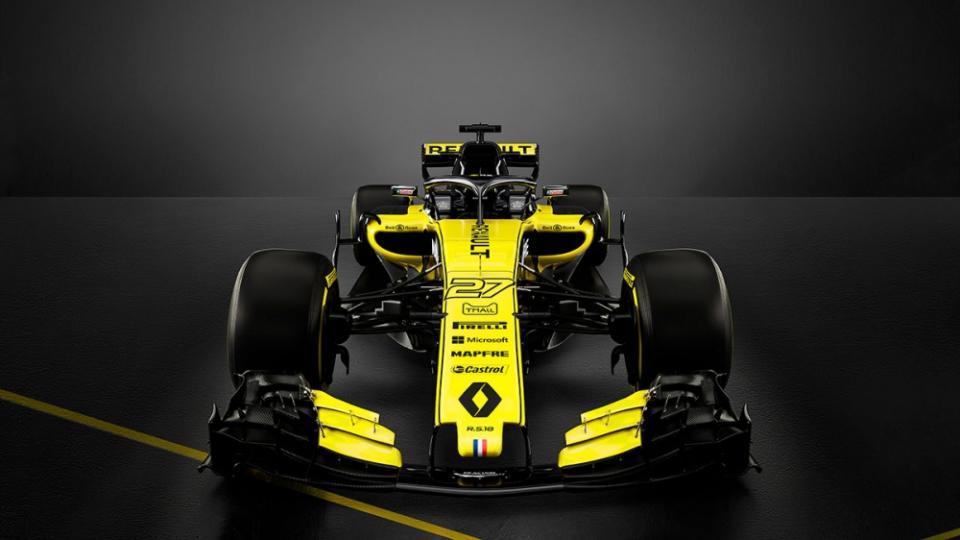 Renault新F1賽車RS18現身