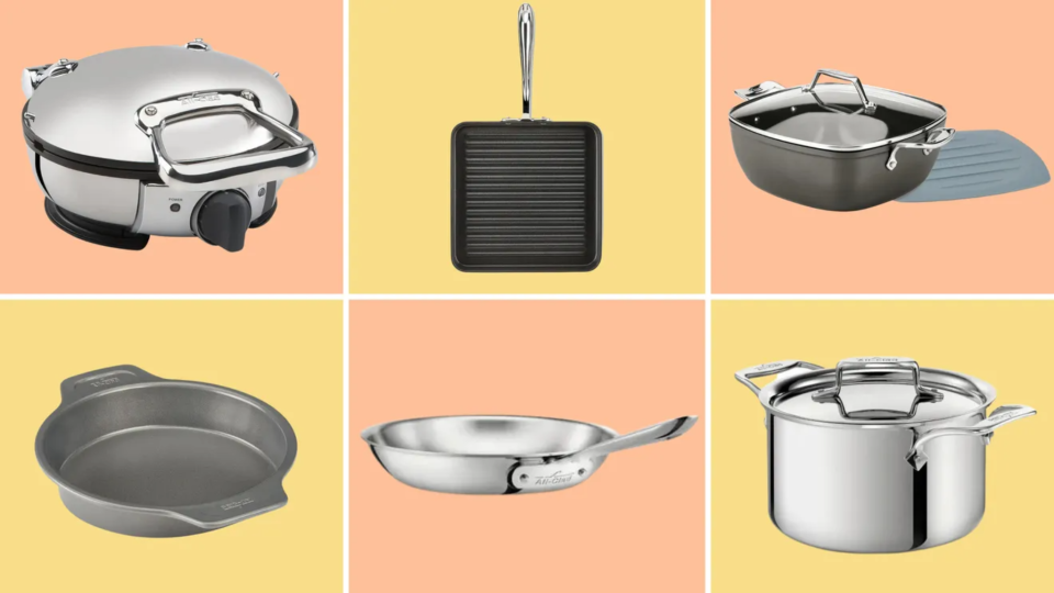 Save up to 77% on All-Clad cookware during the brand's VIP Factory Seconds sale.