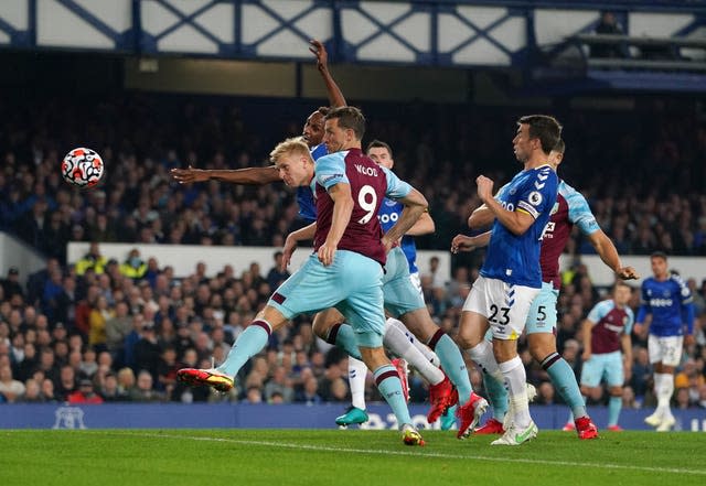 Ben Mee nodded home the opening goal