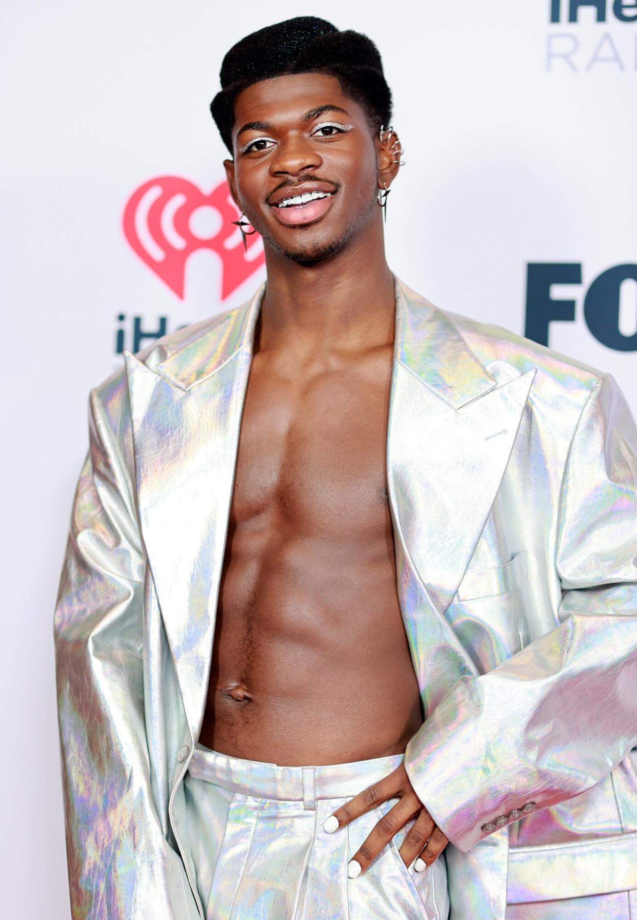 Lil Nas X attends the 2021 iHeartRadio Music Awards at The Dolby Theatre in Los Angeles, California, which was broadcast live on FOX on May 27, 2021