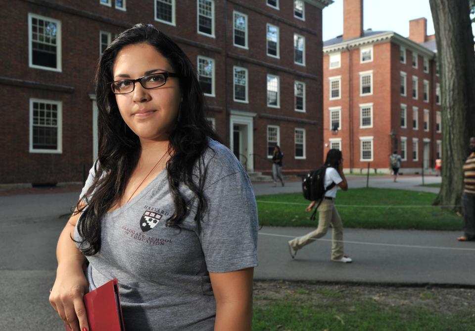 Sylvia Rodriguez, 23, is a Harvard University student working on her master’s in education in Cambridge, Massachusetts. Brought into the country illegally when she was two years old, she faces many of the challenges illegal immigrants face, and she doesn’t have the money for the second semester of school.