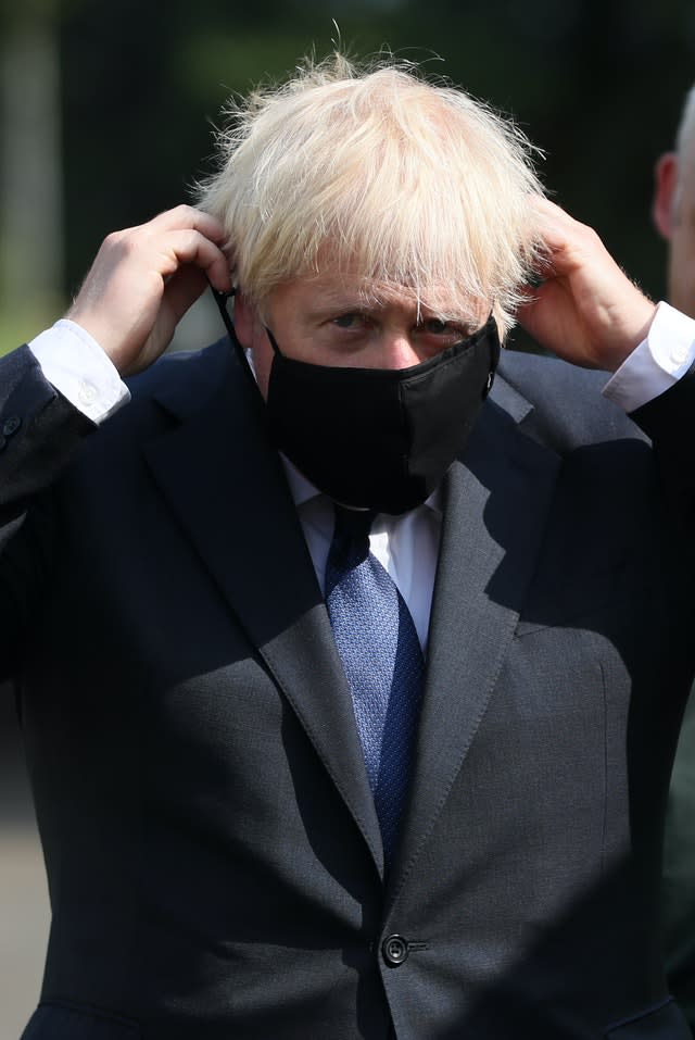 Boris Johnson visits Belfast